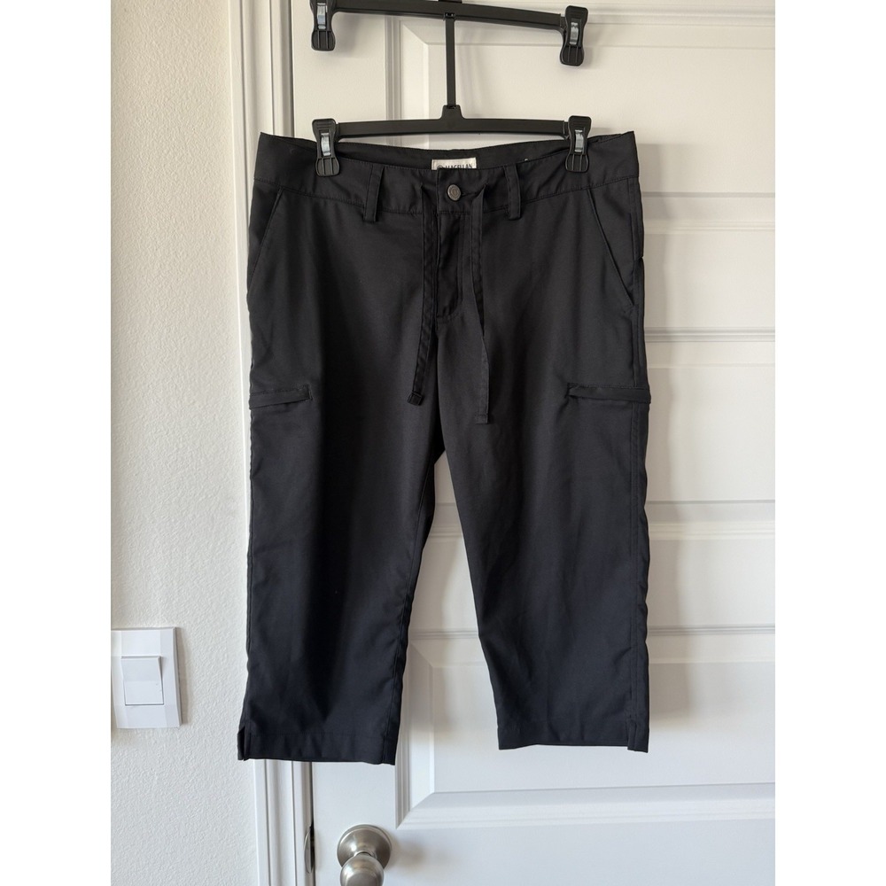 Magellan Outdoors Pants Womens Med Black Hiking Tapered